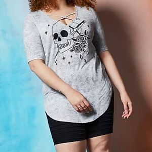 Torrid Love Sick Bad Ass Babe Top